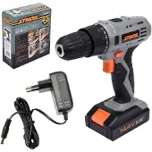 Sthor Boormachine + slagboor, Sthor 78982 boormachine (Oplaadbare batterij)