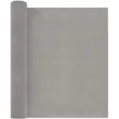 vidaXL Gaaswand, 40 x 500 cm, 120 mesh, roestvrij staal 201, zilver