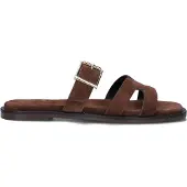 Notre-V Dames Slippers 227226 - Bruin - Maat 36
