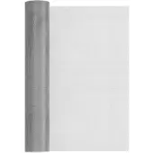 vidaXL Gaaswand, 40 x 500 cm, 30-gaas, roestvrij staal 201, zilver