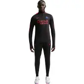 Nike Paris Saint-Germain Strike Trainingspak 1/4-Zip 2026-2027 Zwart Felrood Donkerblauw