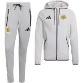 Adidas FFK Curaçao Tiro Travel Joggingpak 2026-2028 Grijs