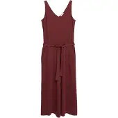 s.Oliver regular fit jumpsuit met strikceintuur van katoenmix