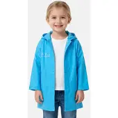 Disney Frozen Elsa Regenjas - Blauw - Maat 122/128