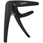 Boston Capo - BC-86-BK - Veermechanisme - Klassieke gitaar - Zwart