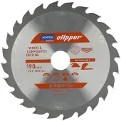 Norton Hout en Composiet - Zaagblad ATB Ripping - 190mm - 24 tanden - Voor Cirkelzagen en Afkortzagen
