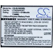 123accu Blu C786340235T accu (2100 mAh, huismerk)