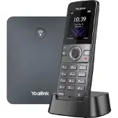 Yealink W74P DECT System Vaste VoIP-telefoon Handsfree, Compatibel voor hoorapparatuur Kleurendisplay Grijs