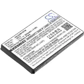 123accu Xact Communication XB10 accu (550 mAh, huismerk)