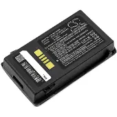 123accu Zebra BTRY-MC33-27MA-01 / BT-000338 accu (3.7 V, 2500 mAh, huismerk)