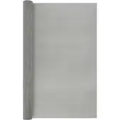 vidaXL Gaaswand, 80 x 500 cm, 60 mesh, roestvrij staal, kleur zilver