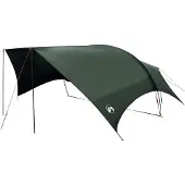 vidaXL Campingzeil waterbestendig Leger Groen 695 x 580 x 200 cm
