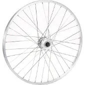 Contec voorvork, 26 inch, aluminium, zilverkleurig, met shim en Niro staalspaken, model 2.00, zilver