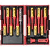 YATO YT-28295 VDE-schroevendraaierset 13 stuks sleuf PH PZ Torx verwisselbaar