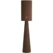 Light & Living Staande schemerlamp Micky Ø 38cm - bouclé - bruin