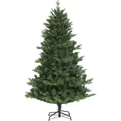HOMCOM Kunstkerstboom 180cm, kerstboom met snelopzetmechanisme en klapsysteem