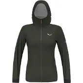 Salewa Puez Aqua Khaki Waterdicht Damesjack || Maat: M