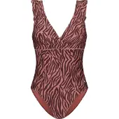 Beachlife Zebra Dames Badpak - Maat 38 (Cupmaat B)