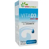Vitanu Vitanutrics Vitamine D3 2000Ui 15 ml Druppels
