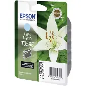 Epson T0595 inkt cartridge licht cyaan (origineel)