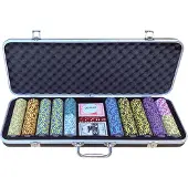 Buffalo Pokerset DLX 500 Chips 14 gr Value Value pokerset DLX 500 chips unisex