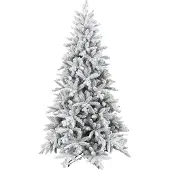 HOMCOM Kerstboom Kunststof, Metaal Ø110 x 180H cm Groen