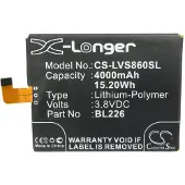 123accu Lenovo BL226 accu (4000 mAh, huismerk)