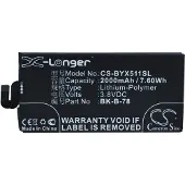 123accu BBK BK-B-78 accu (2000 mAh, huismerk)