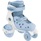 Globber Evolutifs-leerrollers voor kinderen Maat 26-29 Pastelblauw