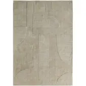 Fonq Shapes Vloerkleed 200 x 290 cm - Sage Green