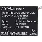 123accu Alcatel TLp032B2 accu (3200 mAh, huismerk)