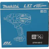 Makita DTW 1001 Z Accu-slagmoersleutel 18 V 1050 Nm 3/4" Brushless Solo - zonder accu, zonder lader