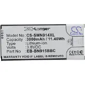 123accu Samsung EB-BN915BBC / EB-BN915BBE accu (3000 mAh, huismerk)