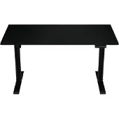 AROZZI Arena Nordico Elektrisch Zit-Sta Bureau - 140 cm - Zwart