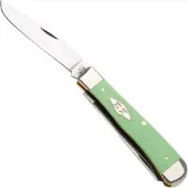Case Knives Case Trapper Mint Green Synthetic, 63830, 4254 SS zakmes