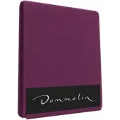 Dommelin Hoeslaken Aubergine (Percal 200TC)-140 x 210 cm