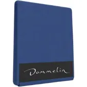 Dommelin Hoeslaken Jeansblauw (Satijn 300TC)-80 x 210 cm