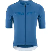 Craft Endur Logo Fietsshirt Heren Blauw S
