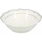 Salt & pepper Kom Odette Black / White 18 cm (Set van 2)