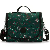 Kipling Tas 'New Kichirou' smaragd / rood / zwart / wit