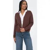 ONLY Gebreid vest bruin