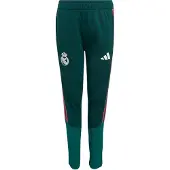 Adidas Real Madrid Trainingsbroek 2026-2027 Kids Donkergroen Roze Wit