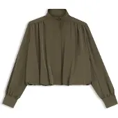 BOSS Relaxed-fit blazer met gebolde zoom