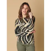 Ivy Beau Savana Olive/Multi colour
