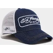 Ed Hardy 1971 Logo Trucker Cap, blauw
