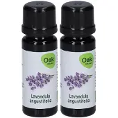 OAK Echte Lavendel Essentiële Olie Bio 2x10 ml Etherische olie