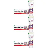 Parodontax Strengthen & Protect Whitening tandpasta voor sterk en beschermd tandvlees 3x75 ml Tandpasta