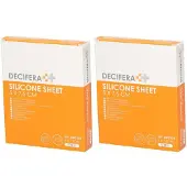 Decifera Silicone Sheet 5 x 7,5 cm Sw0100 2x5 St Pleister