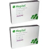 Mesoft Mepitel Steriel 5cm x 7.5cm 290510 2x10 St Compressen