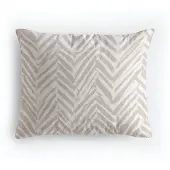 Zelesta Pure Design Katoen Kussensloop set van 2 - Ethnic Cream 60x70cm